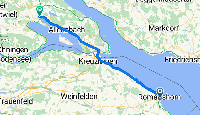 Romanshorn - Radolfzell am Bodensee