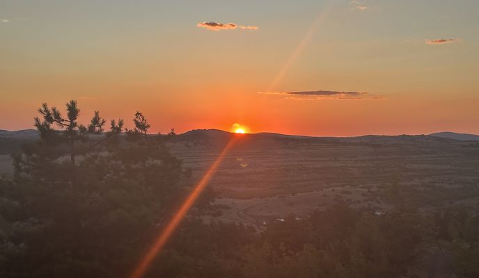 Foto 1 der Bikemap-Route "Поморийска, Бургас до Osogovo, Бургас"
