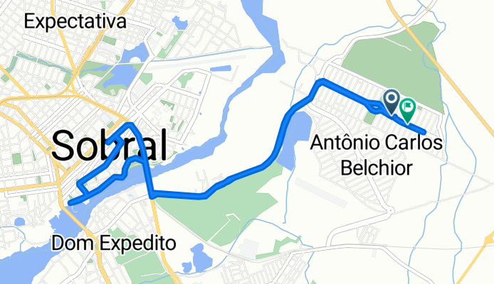 Rua Vereador Joaquim Barreto Lima, Sobral a Rua Vereador Joaquim Barreto Lima, Sobral