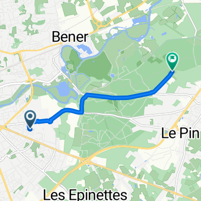 De Rue des Goncourt à Chemin aux Bœufs