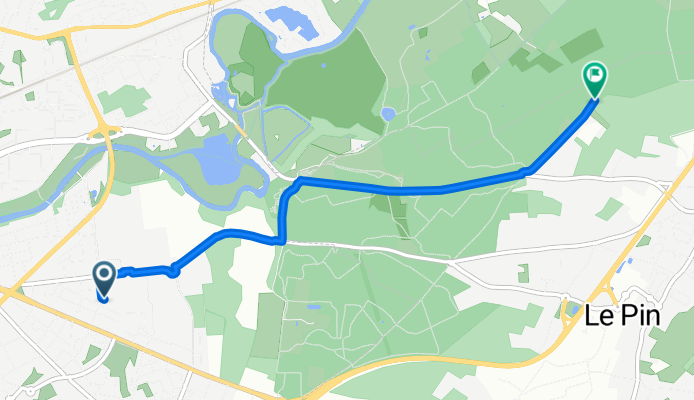 De Rue des Goncourt à Chemin aux Bœufs