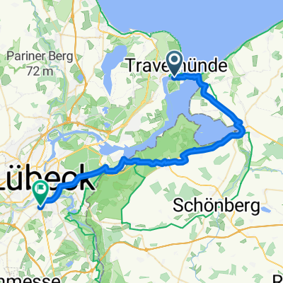 Mecklenburger Landstraße, Lübeck nach Kronsforder Allee, Lübeck