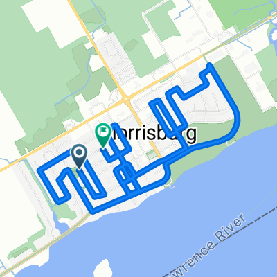 Sheldrick Dr, South Dundas to Sheldrick Dr, South Dundas