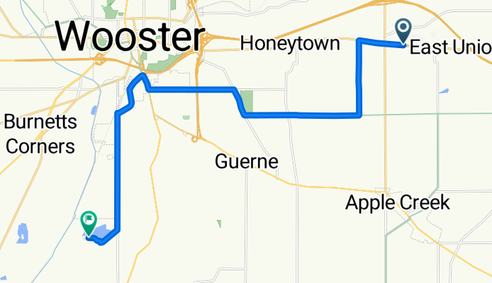Judy Ave, Apple Creek to Wooster