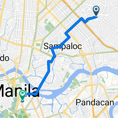 Blumentritt Road to Padre Burgos Avenue