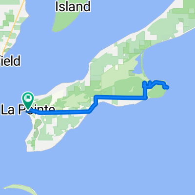 Main St, La Pointe to Main St, La Pointe