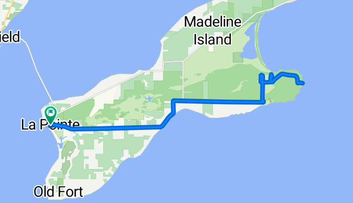 Main St, La Pointe to Main St, La Pointe