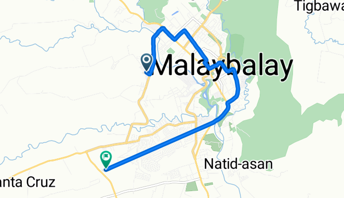 Route from 5438+J97