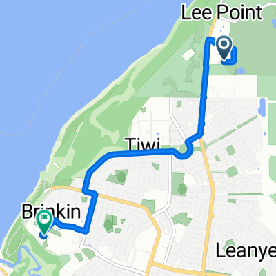 Richardson Ward, Lee Point to University Dr W, Brinkin