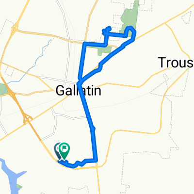 Callie Ave, Gallatin to Callie Ave, Gallatin