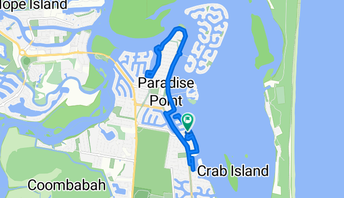 Columbus Dr, Hollywell to Columbus Dr, Hollywell