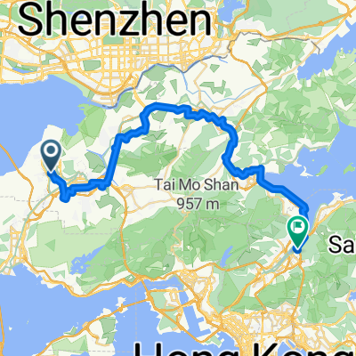 Tin Wu Rd, Tin Shui Wai to On Sum St, Sha Tin