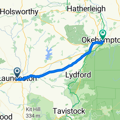 Launceston   Okehampton