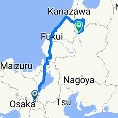 From Osaka to Nagoya