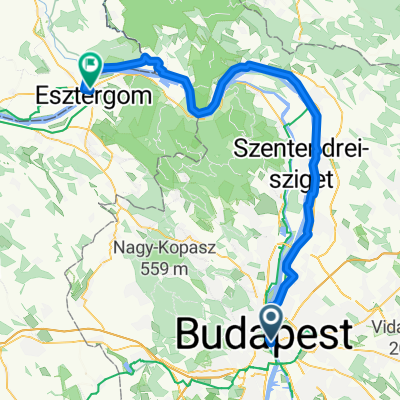 1. Budapest - Esztergom