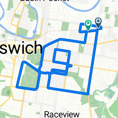 Railway St, Booval to Railway St, Booval