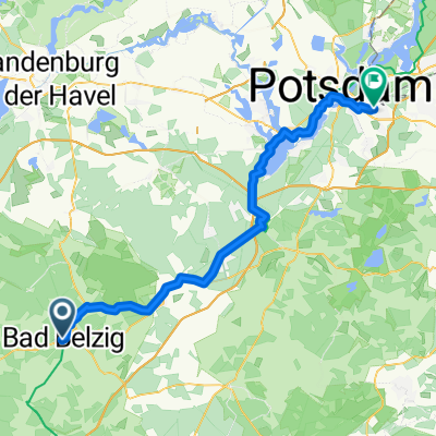 Von Bad Belzig bis Potsdam