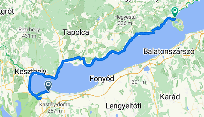 Balatonberény - Tihany