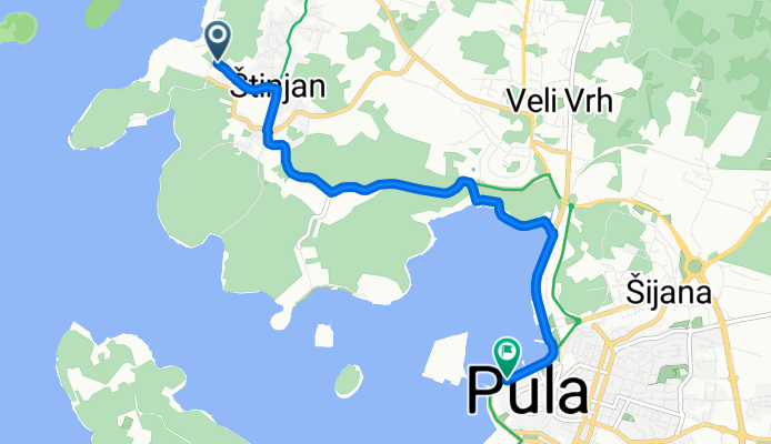 Sunny Camp to Pula Center_1