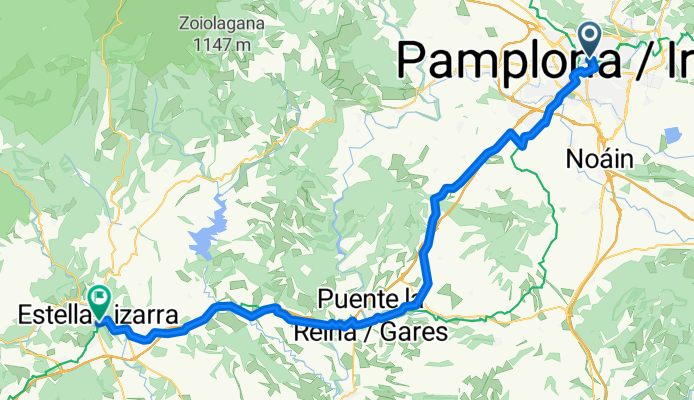 Tag 3 Pamplona - Estella-Lizarra