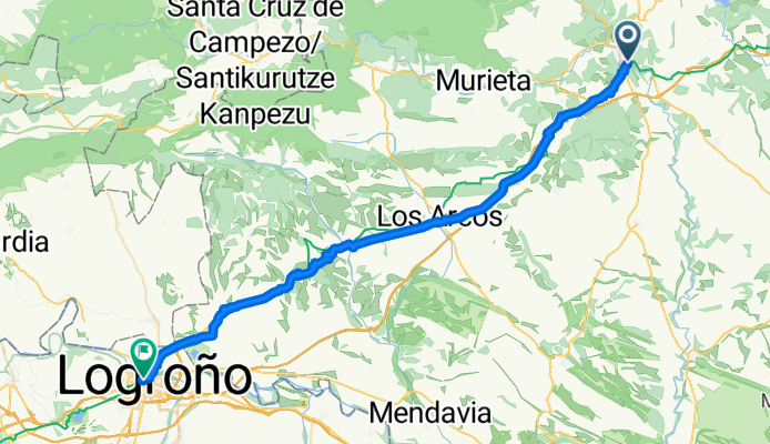 Tag 4 Estella-Lizarra - Logroño