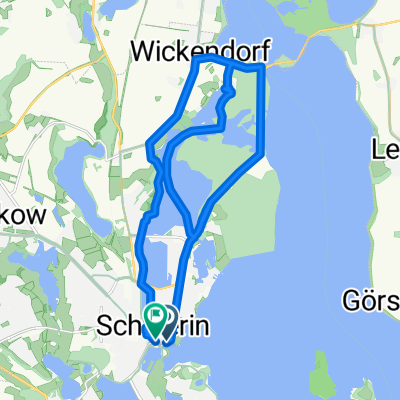 Schwerin Schloss (Alter Garten) nach Schwerin Schloss (Alter Garten)