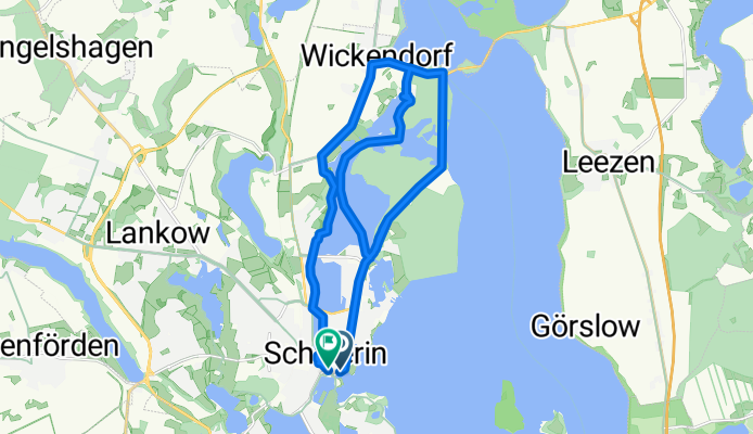 Schwerin Schloss (Alter Garten) nach Schwerin Schloss (Alter Garten)