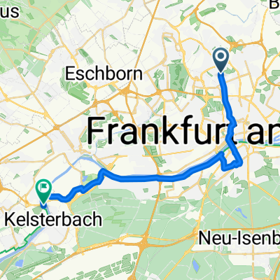 Eschersheimer Landstraße nach Okrifteler Straße
