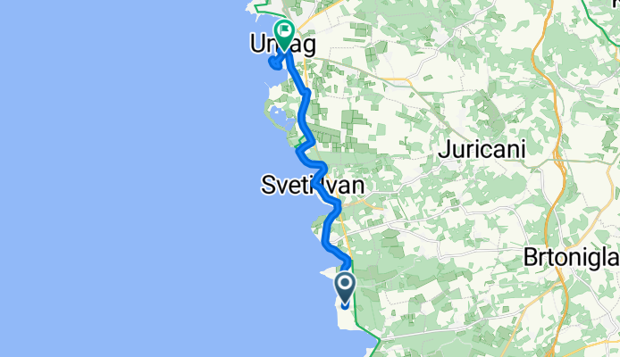 Da Ž5002 a Ulica Pozioi