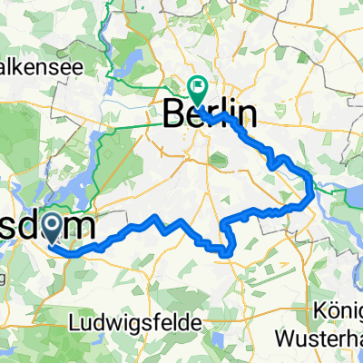 Von Potsdam bis Berlin