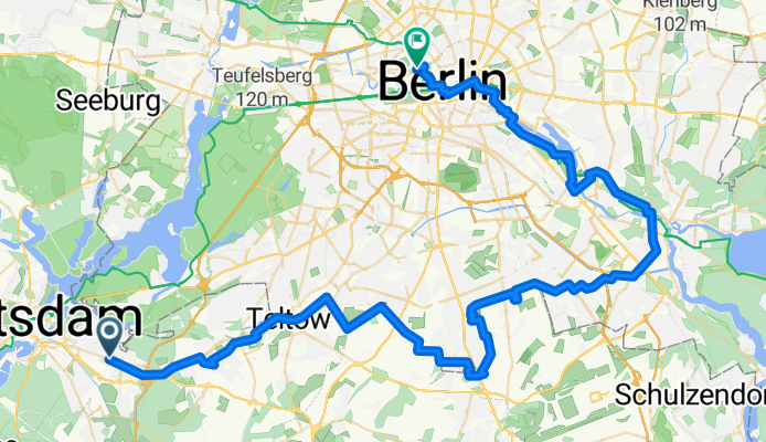 Von Potsdam bis Berlin