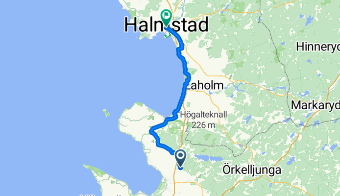 Munka-Ljungby - Halmstad