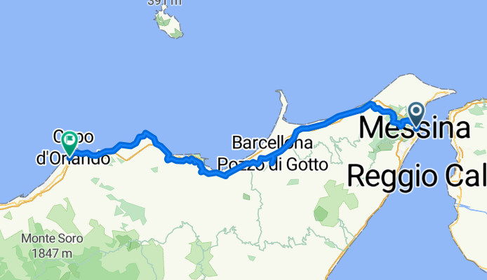 Messina - Capo d'Orlando