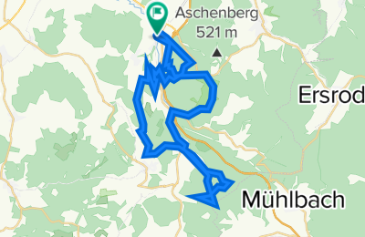 Route in der Bikemap App öffnen