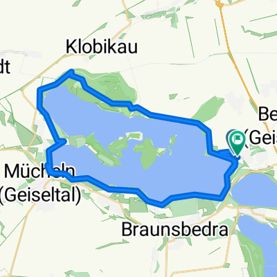 Naundorfer Straße, Braunsbedra nach Müchelner Straße, Braunsbedra