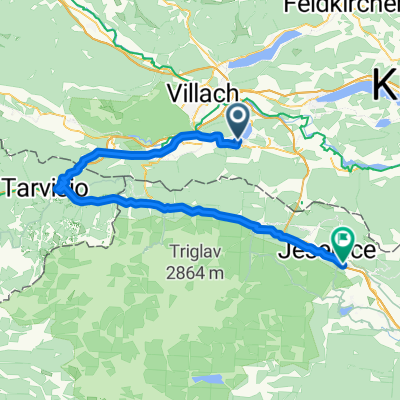 Faaker See-Trbiž-Rateče-Blejska Dobrava