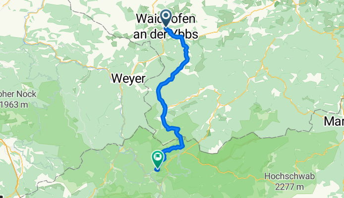 Waidhofen an der Ybbs - Gams bei Hieflau