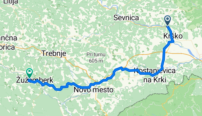 Krško - Žužemberk