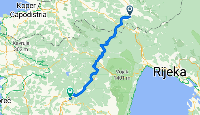Ilirska Bistrica - Pazin