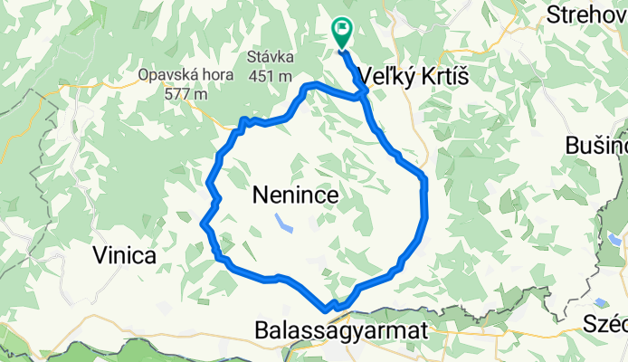 Str. Plachtince - Kosihovce - Trebušovce - Lesenice - Ďarmoty - Str. Plachtince