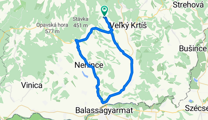 Str. Plachtince - Čebovce - Nenince - Ďarmoty - Str. Plachtince