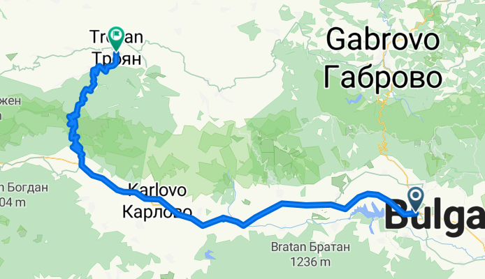 Kazanlyk Cycling 120,5 km - 20 Jul