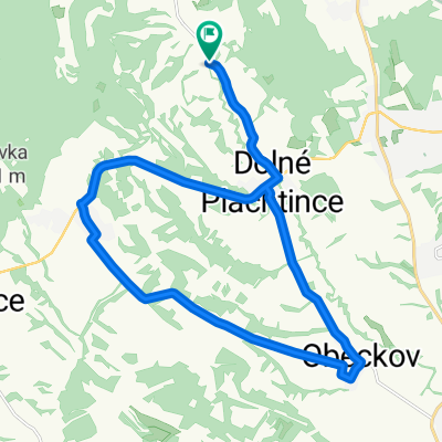 Str. Plachtince - Príbelce -  Škriavnik - Obeckov - Str. Plachtince