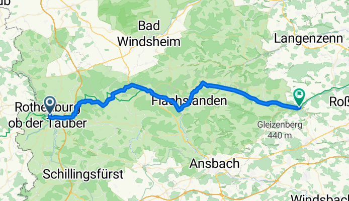 Rothenburg ob der Tauber - Großhabersdorf