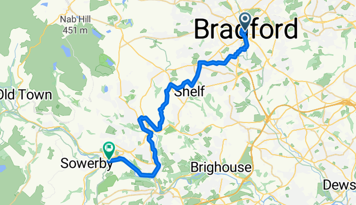 Bradford - Sowerby Bridge