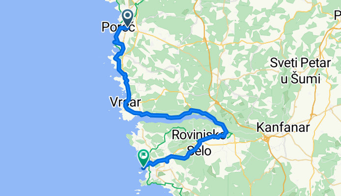 From Porec to Rovinj