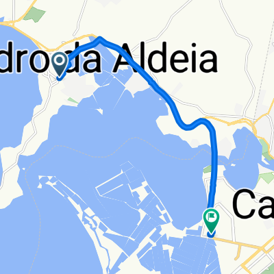 De Rua Bráulio S Pereira a Avenida América Central