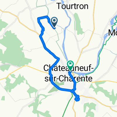 Clos de Bois Ragon, Angeac-Charente à Chemin de la Fuie, Châteauneuf-sur-Charente