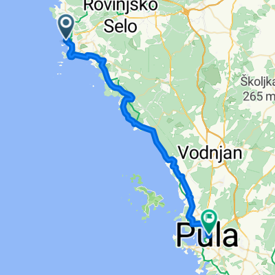 From Rovinj to Pula