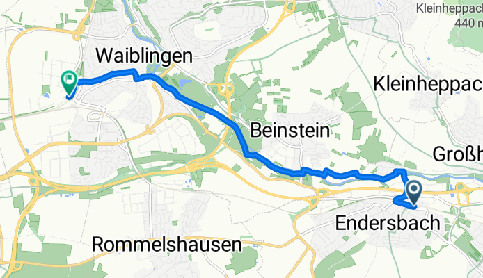 Bahnhofstraße nach Ameisenbühl